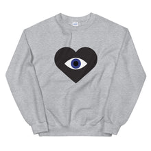 Load image into Gallery viewer, Black Heart Original Sweatshirt
