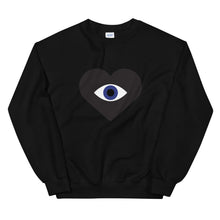 Load image into Gallery viewer, Black Heart Original Sweatshirt
