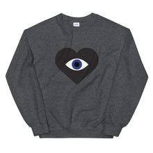 Load image into Gallery viewer, Black Heart Original Sweatshirt
